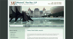 Desktop Screenshot of maxwellvanryn.com